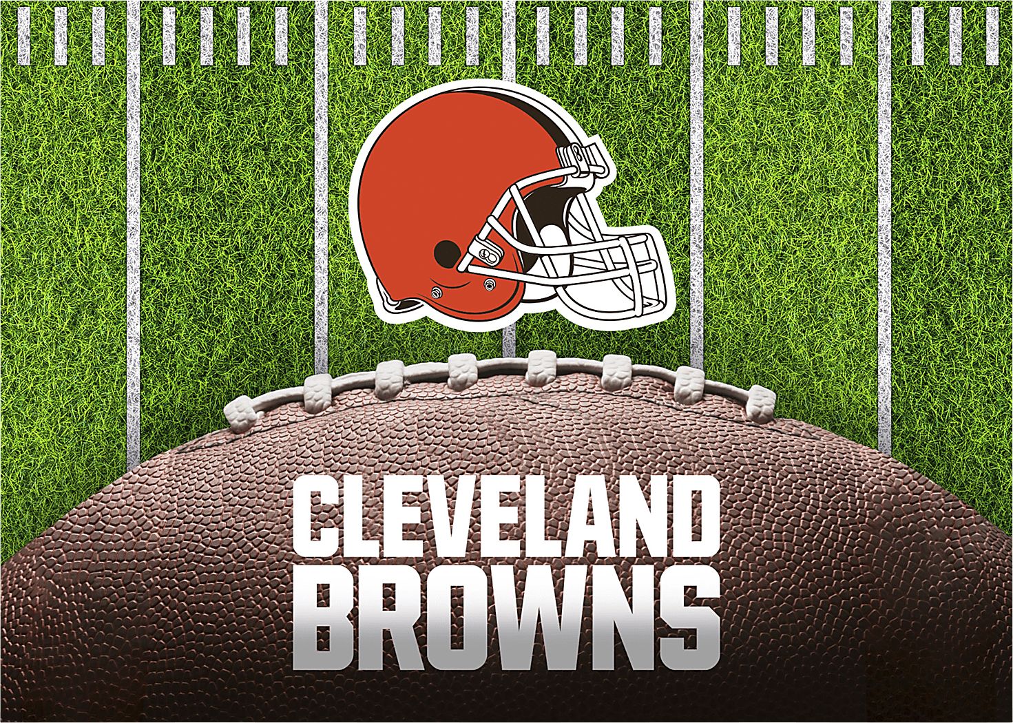 Cleveland Browns 5' x 7' Machine Washable Rug