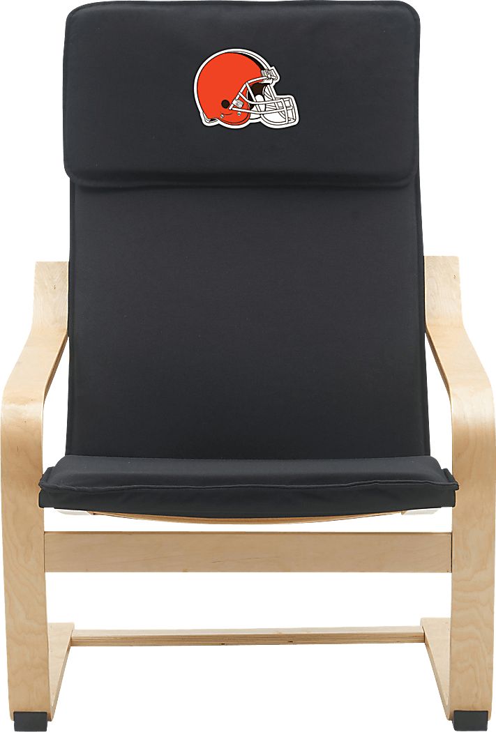 Cleveland Browns Black Accent Chair - Thumbnail 3
