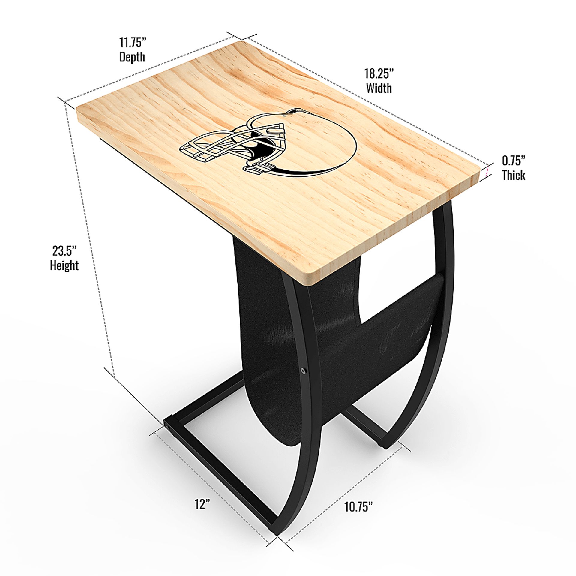 Cleveland Browns Side Table - Image 5