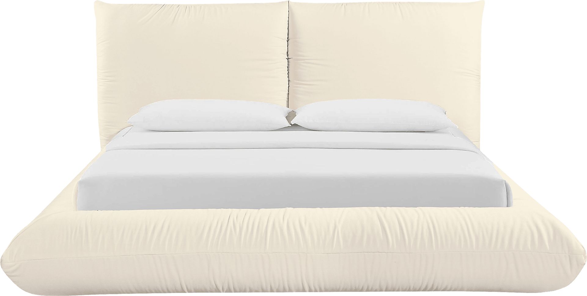 Clifdale Cream Queen Bed - Image 3