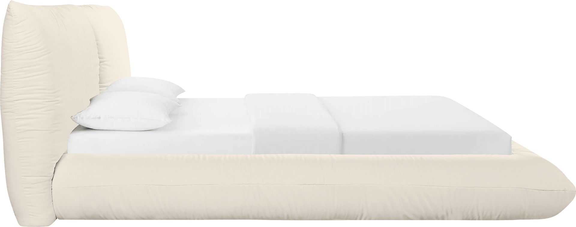 Clifdale Cream Queen Bed - Image 4