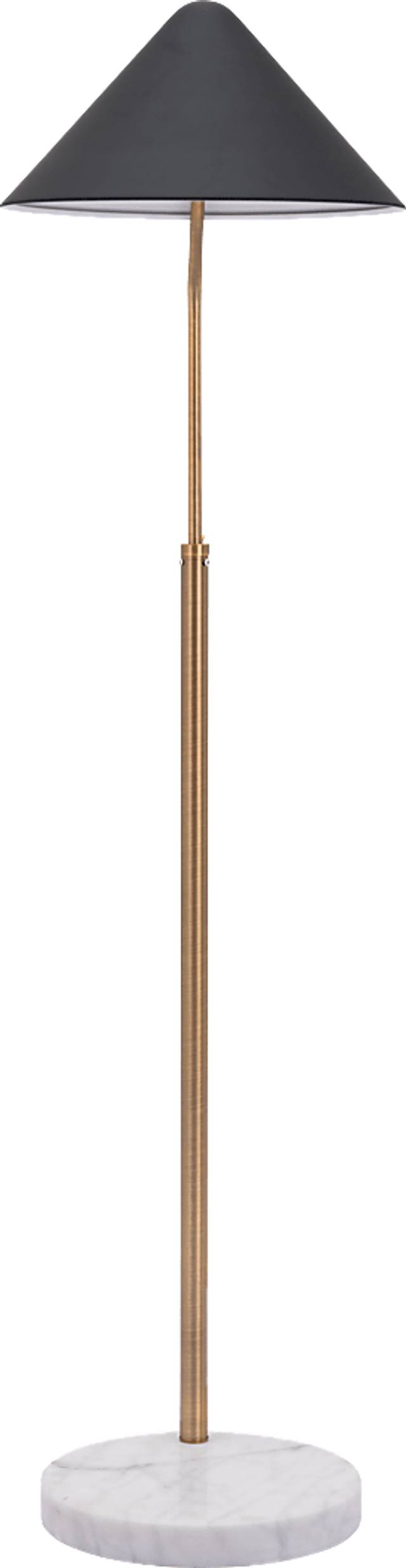 Cliff Point Black Floor Lamp - Thumbnail - Image 4