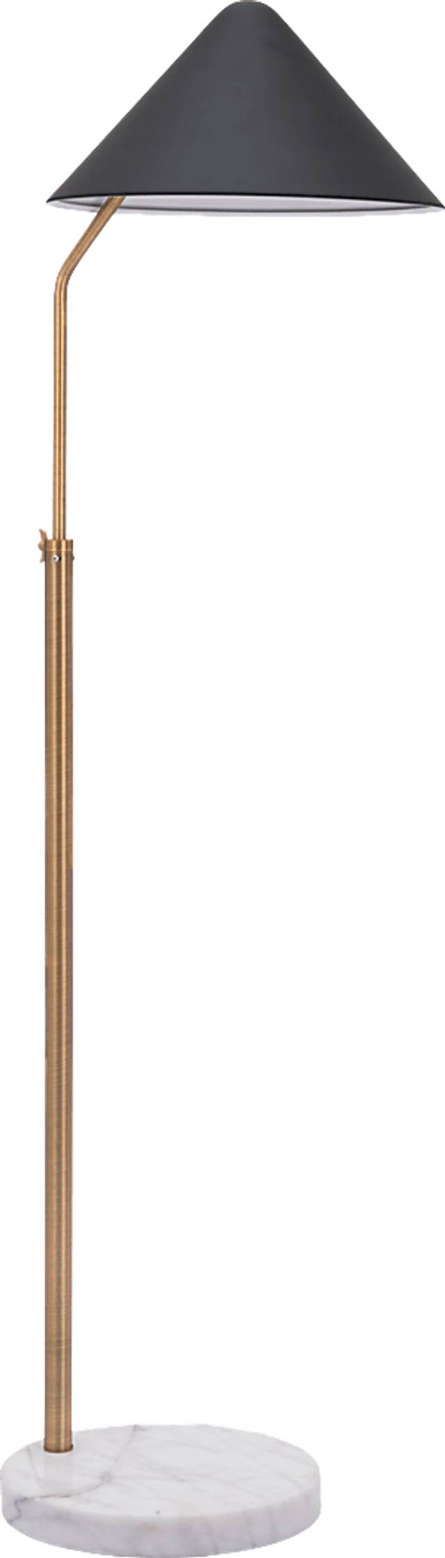 Cliff Point Black Floor Lamp - Thumbnail - Image 1
