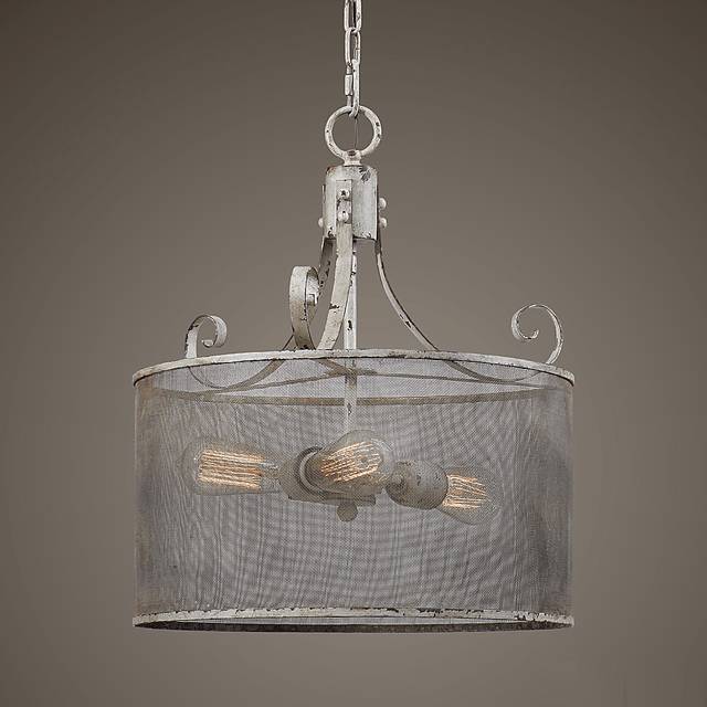 Cliffside Cove White Pendant - Thumbnail - Image 3