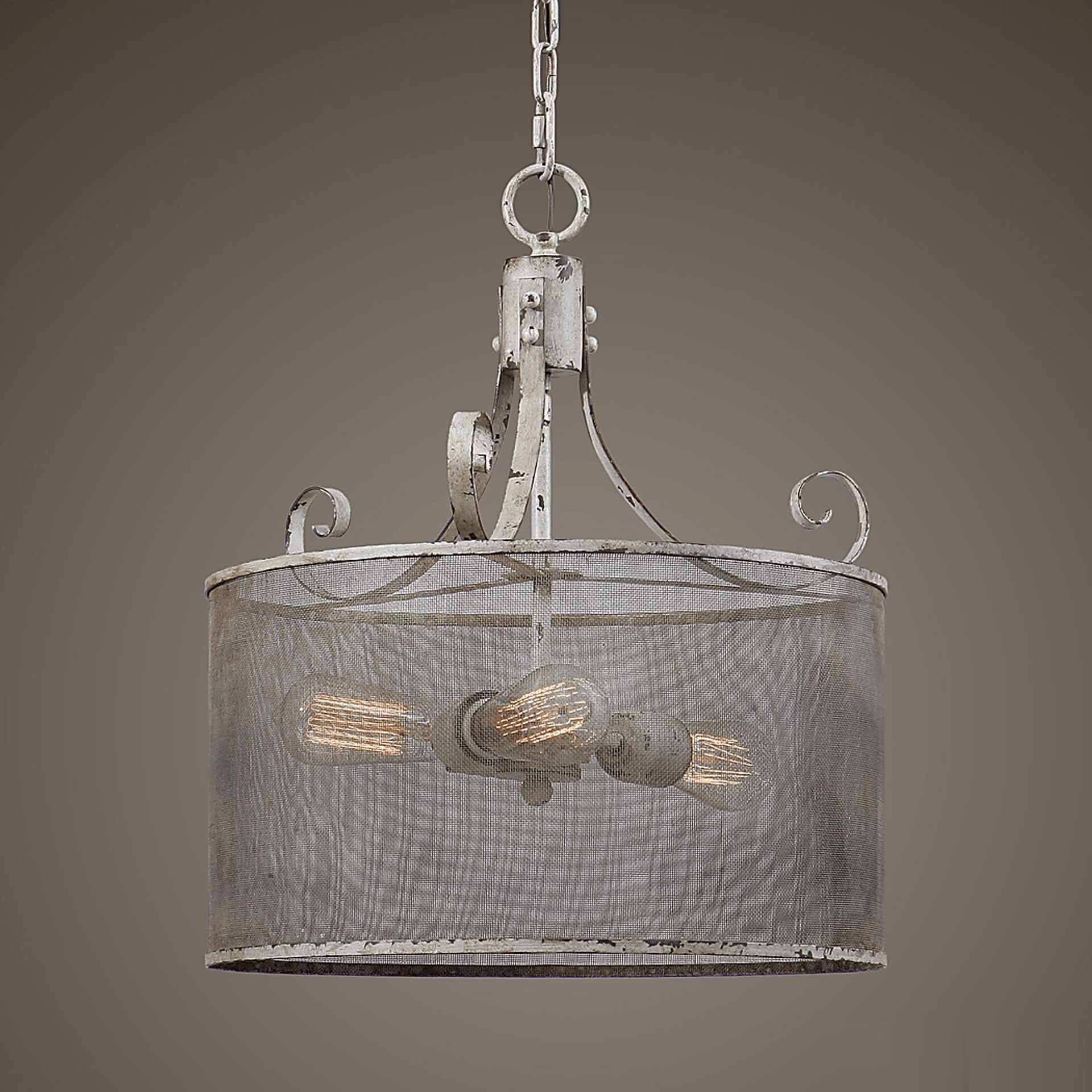 Cliffside Cove White Pendant - Image 3