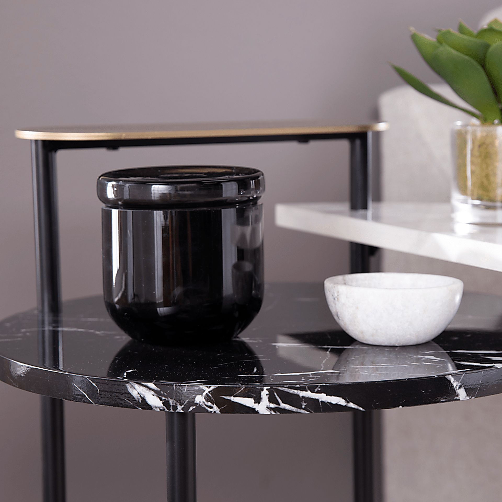 Cliffwood Black End Table - Image 3