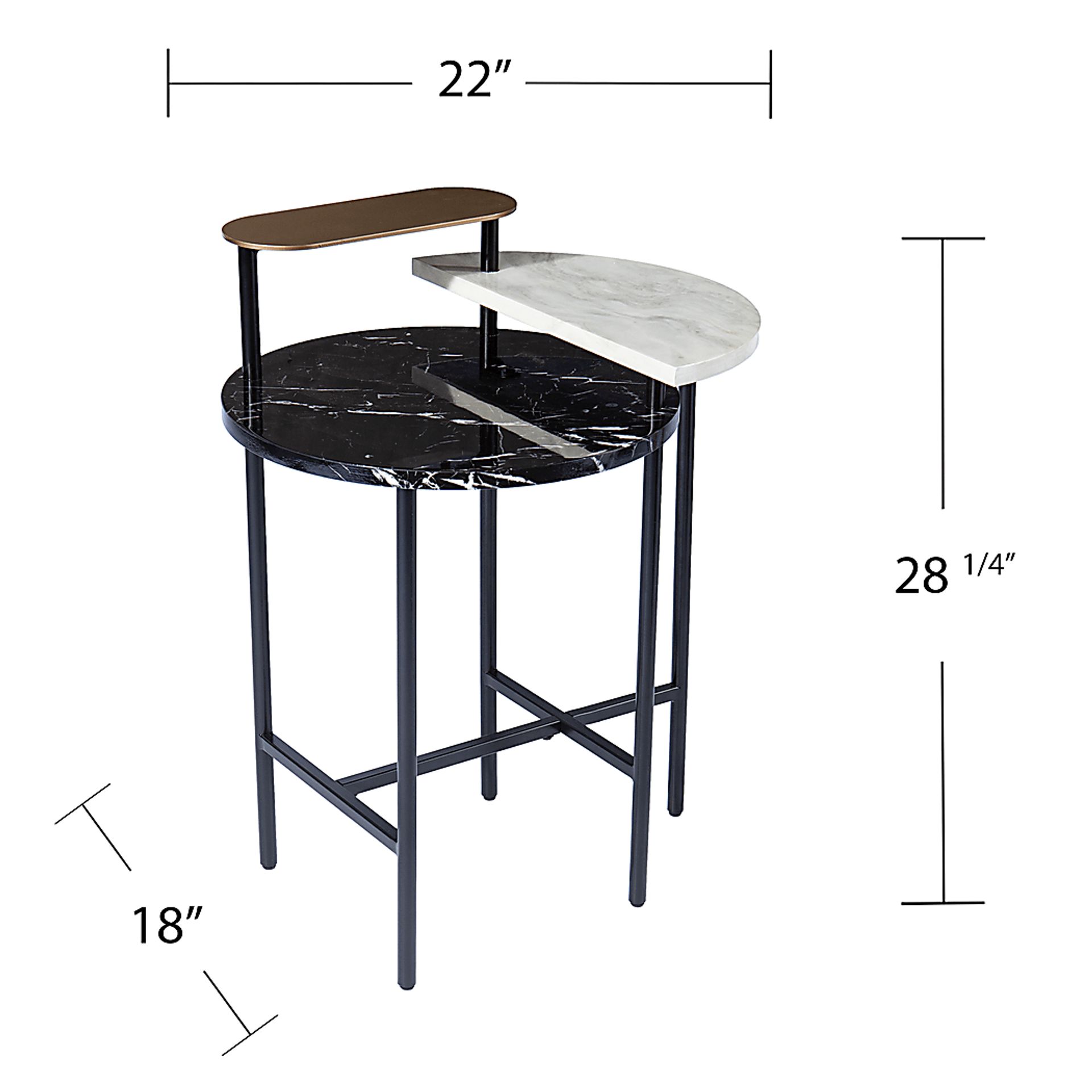 Cliffwood Black End Table - Image 5