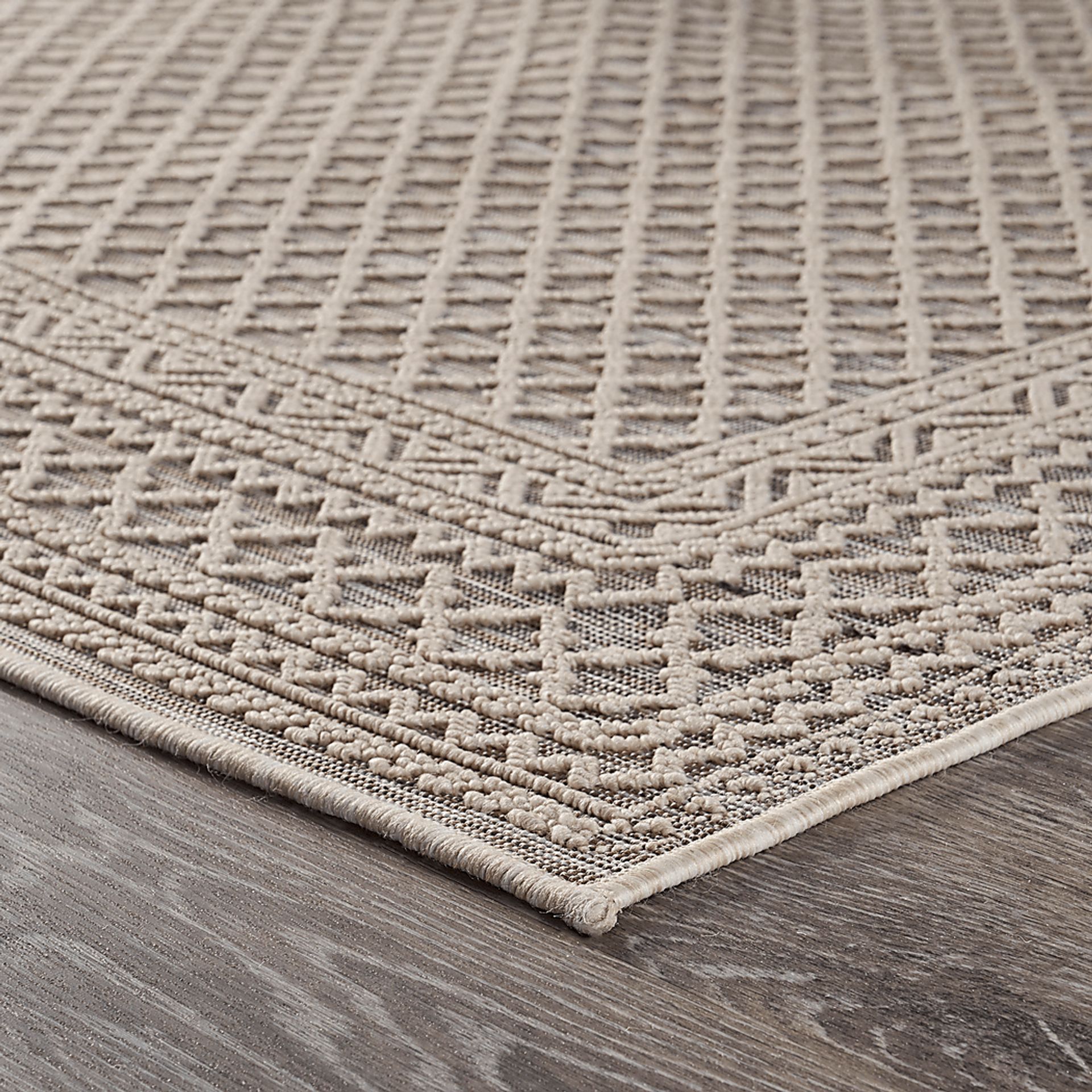 Clifmond Natural,Tan 5' x 7' Indoor,Outdoor Rug - Image 5