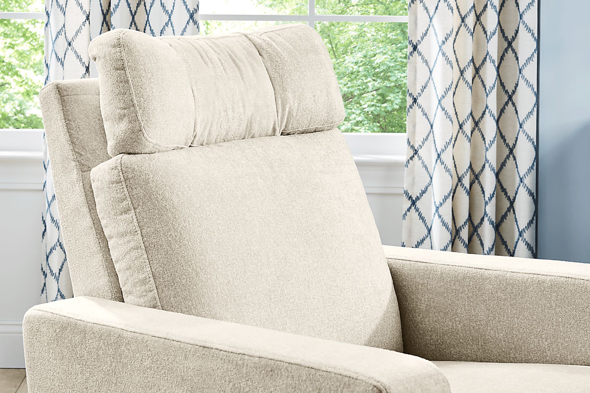 Clifton Gray Dual Power Swivel Glider Recliner - Image 10