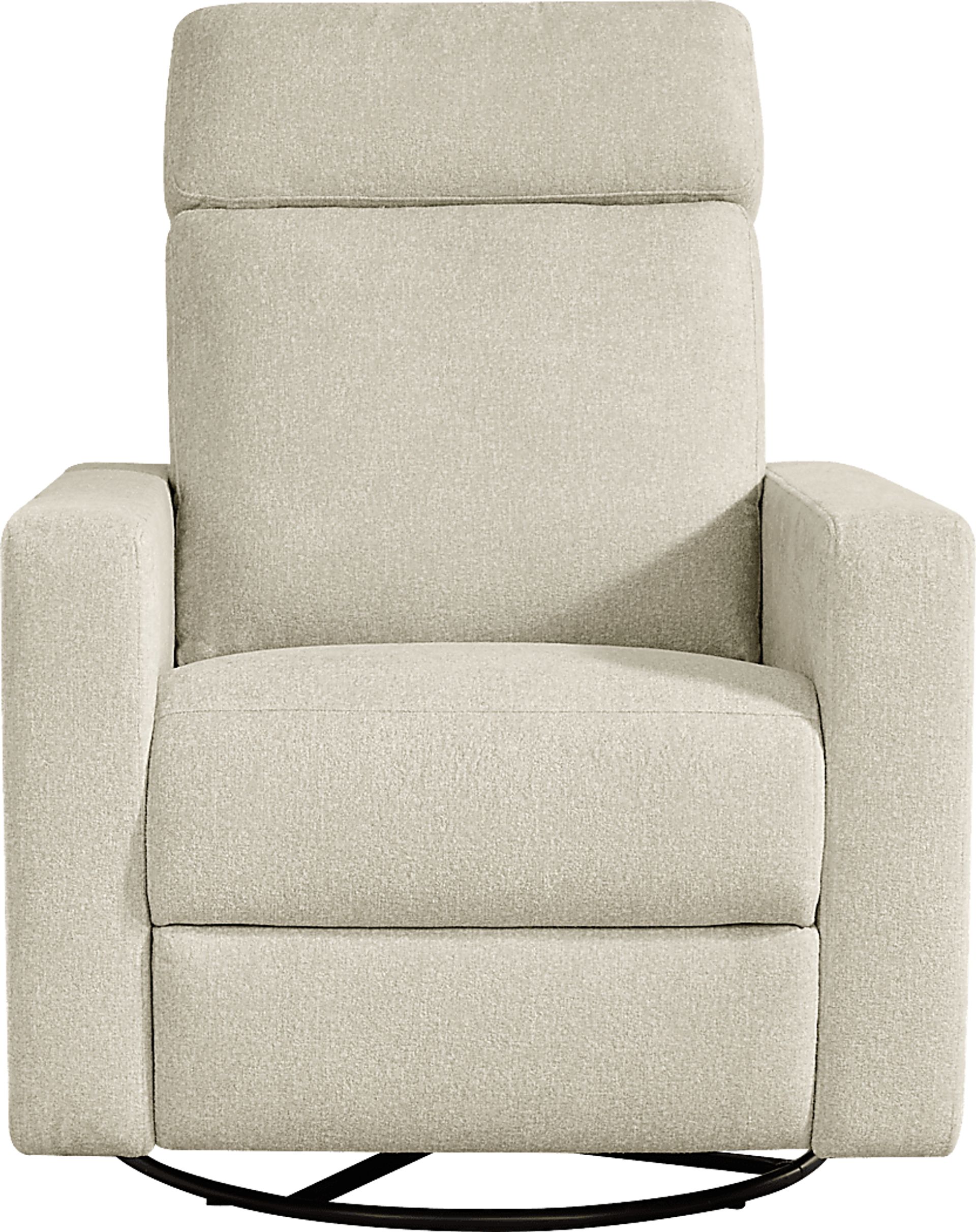 Clifton Gray Dual Power Swivel Glider Recliner - Image 2