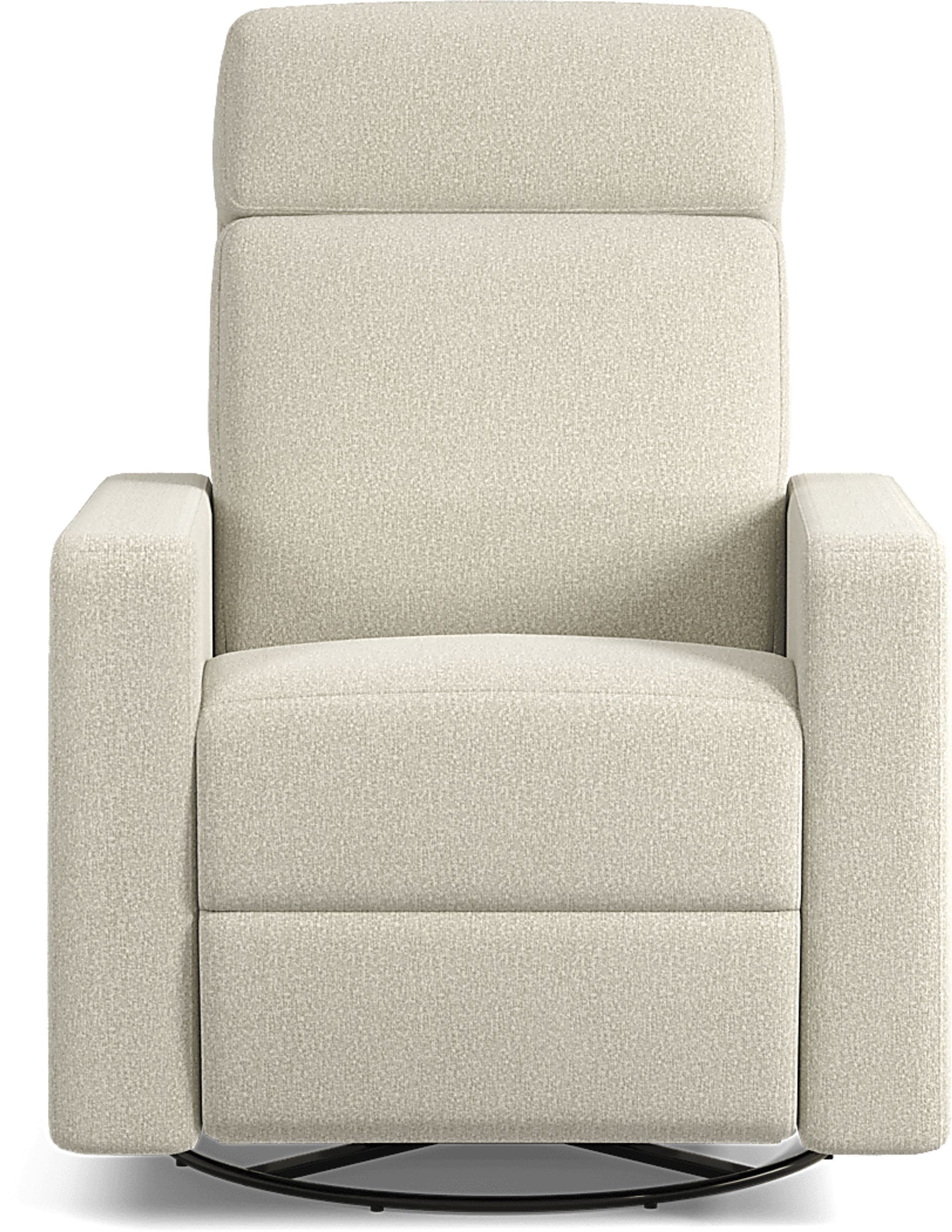 Clifton Gray Dual Power Swivel Glider Recliner - Image 2