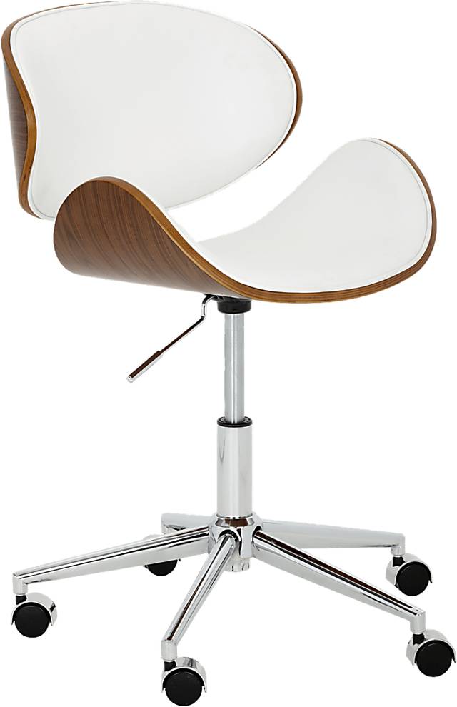 Clifton White Desk Chair - Thumbnail - Image 1