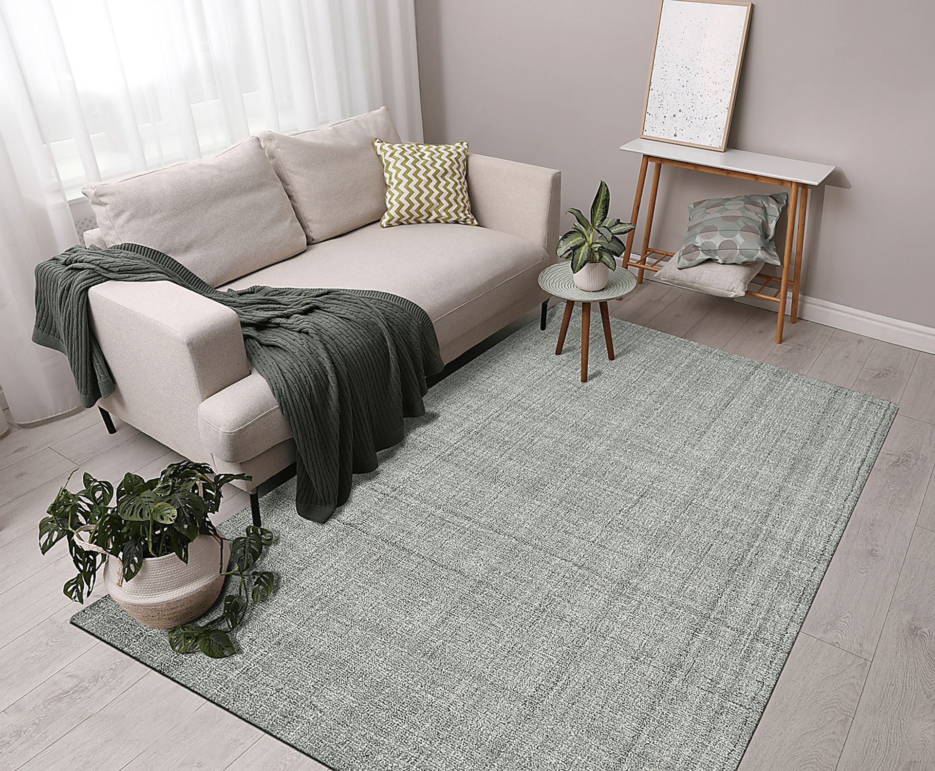 Clinver Blue 7'6 x 9'6 Rug - Image 2
