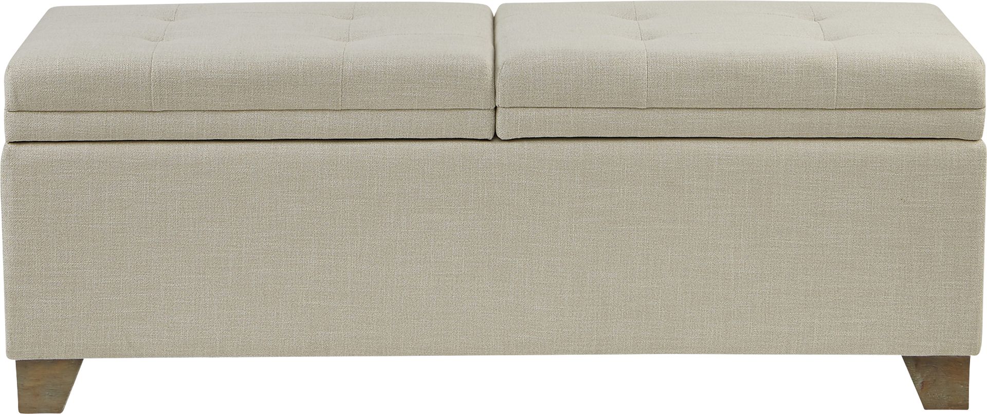 Clivden Natural Storage Bench - Image 2