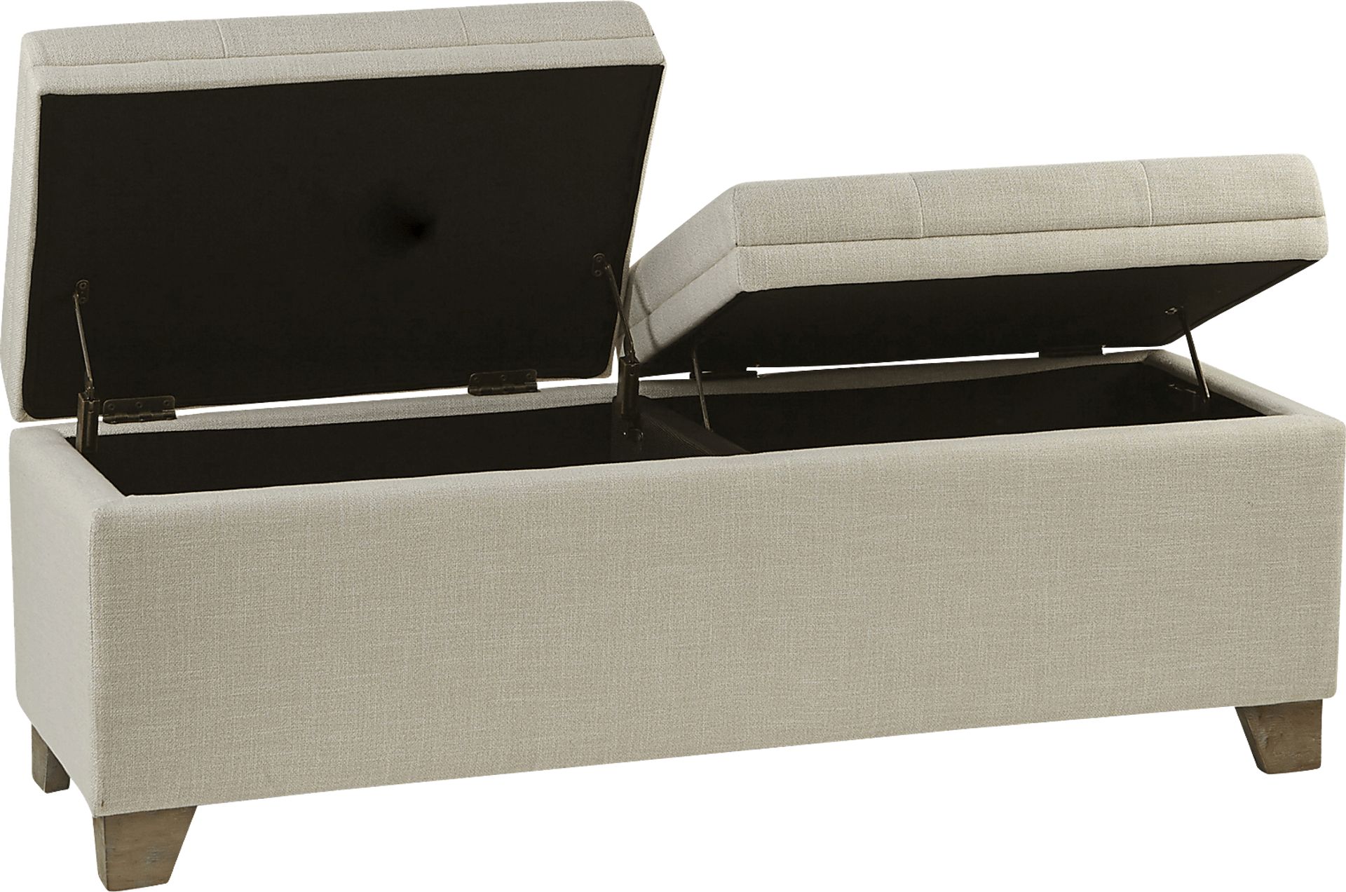 Clivden Natural Storage Bench - Image 3