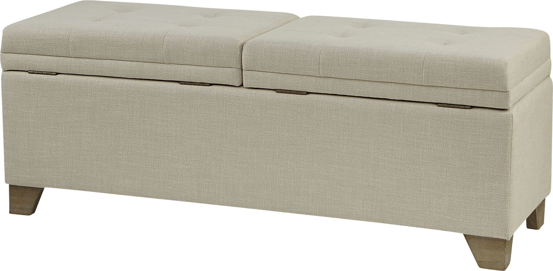 Clivden Natural Storage Bench - Image 1
