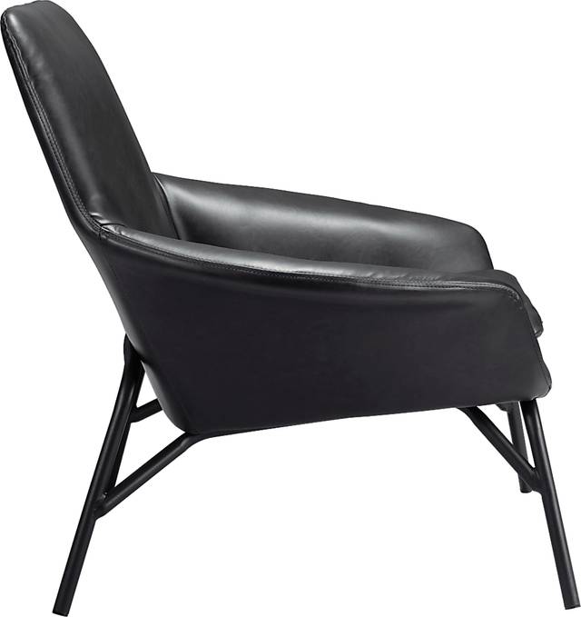 Clogia Black Accent Chair - Thumbnail - Image 6
