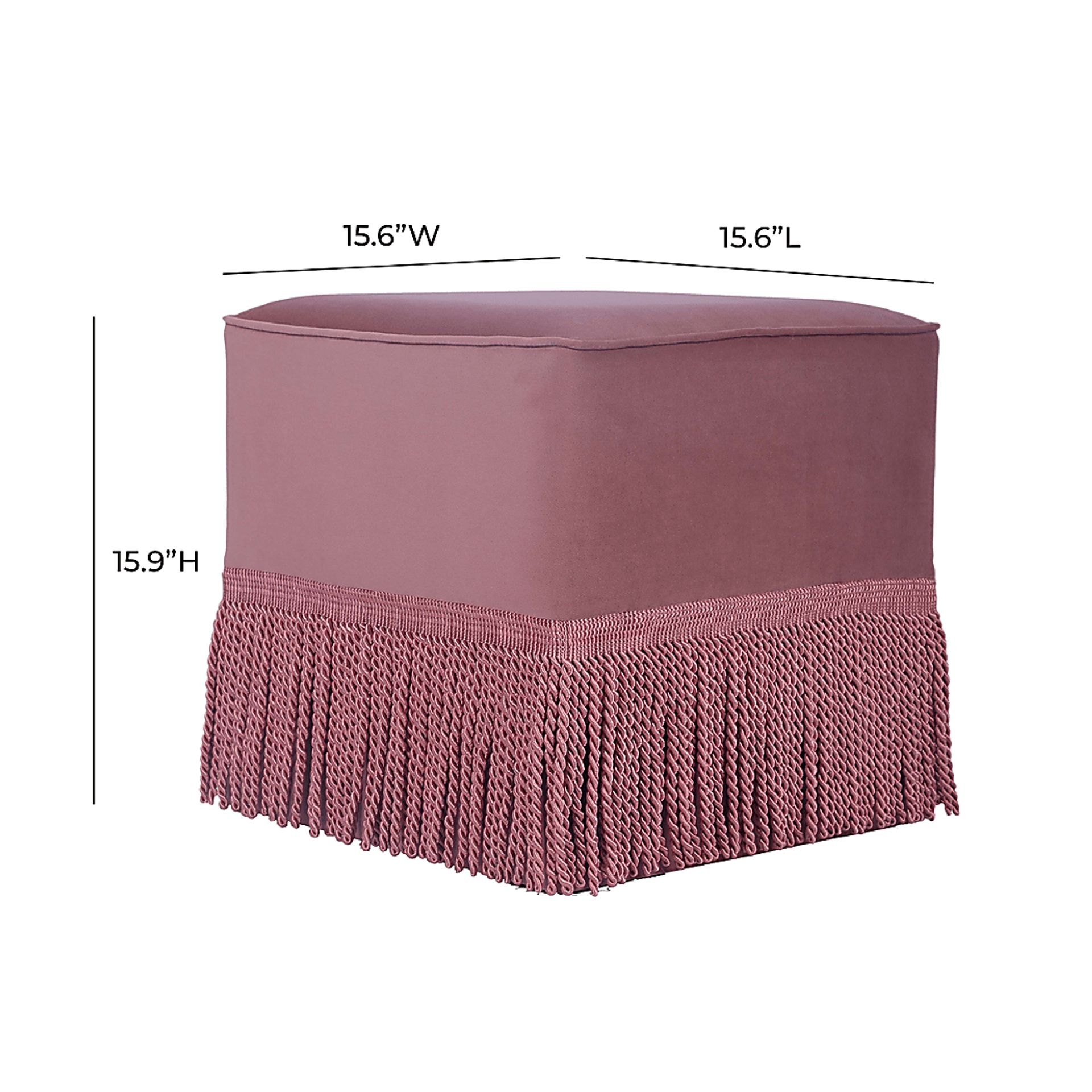 Clonce Mauve Ottoman - Image 7