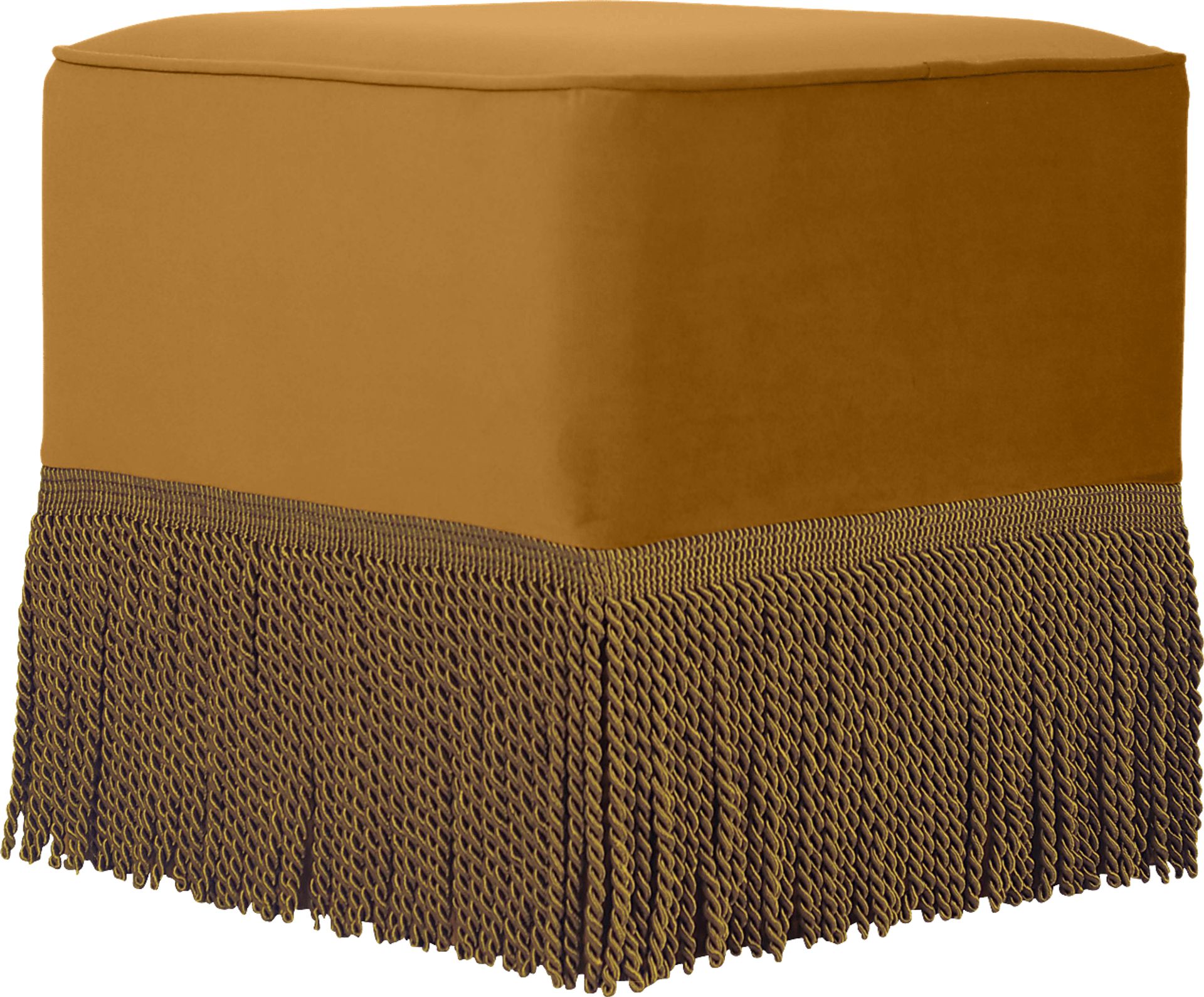 Clonce Yellow Ottoman - Image 4