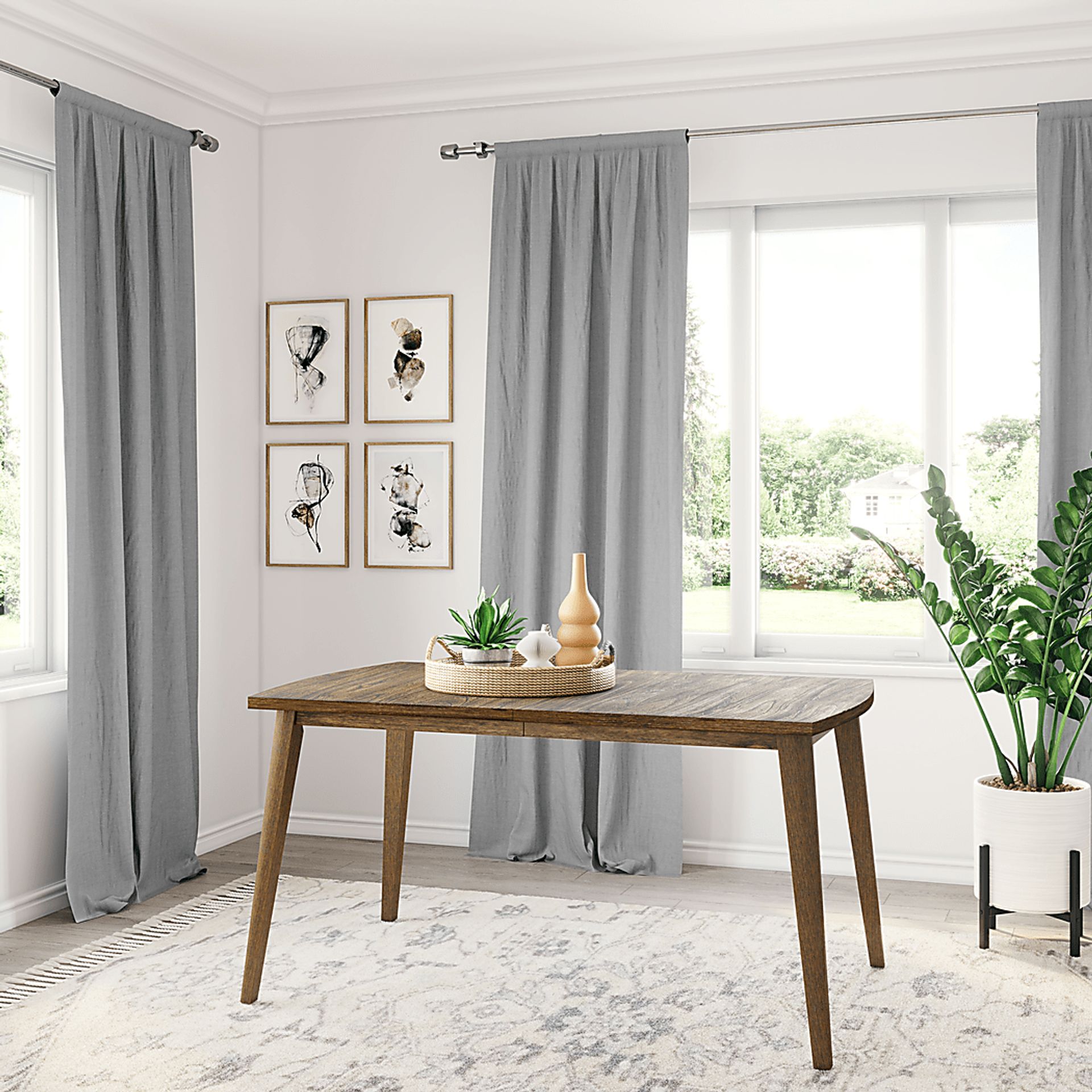 Cloraen Brown Dining Table - Image 2