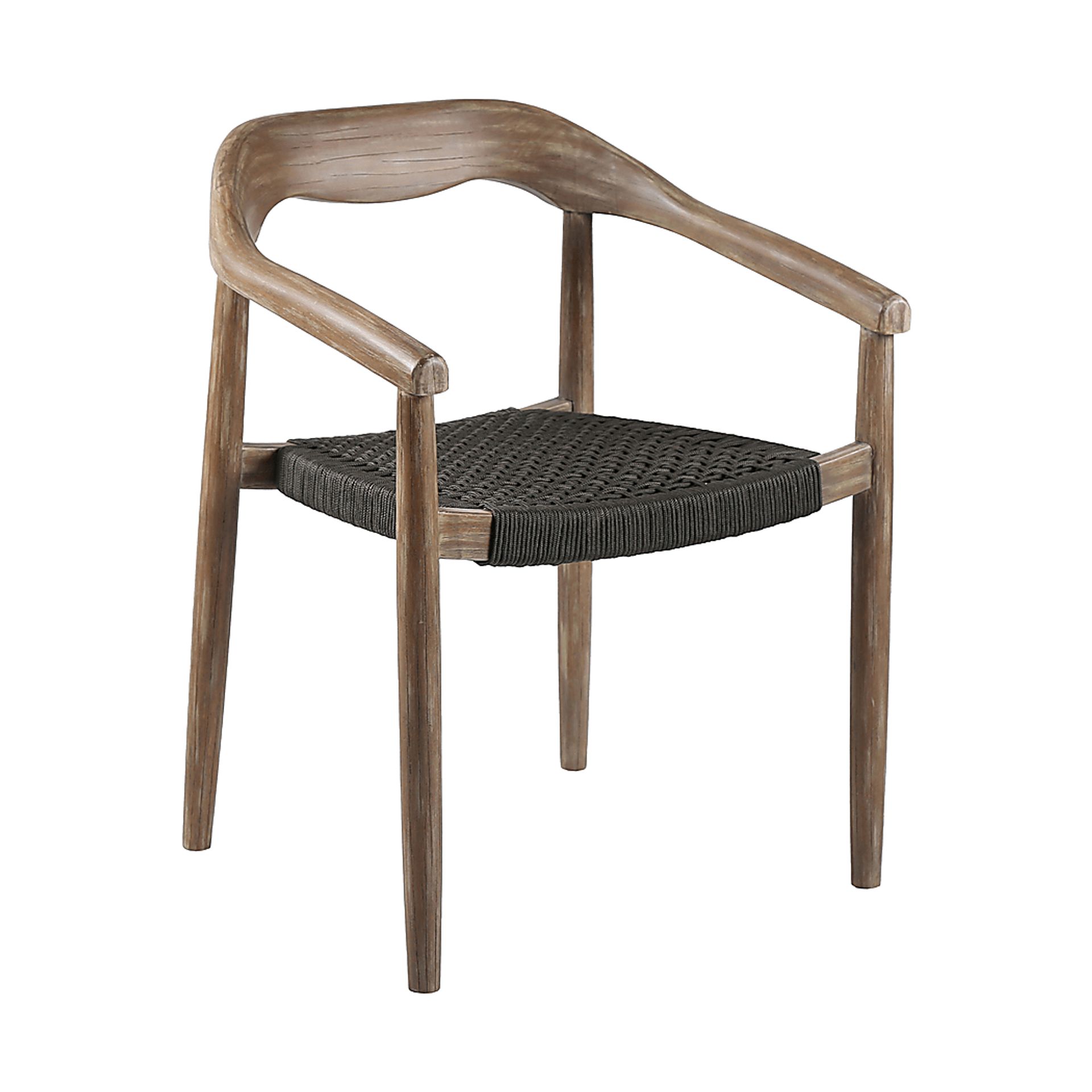 Clorelle Charcoal Outdoor Arm Chair, Set of 2 - Image 2