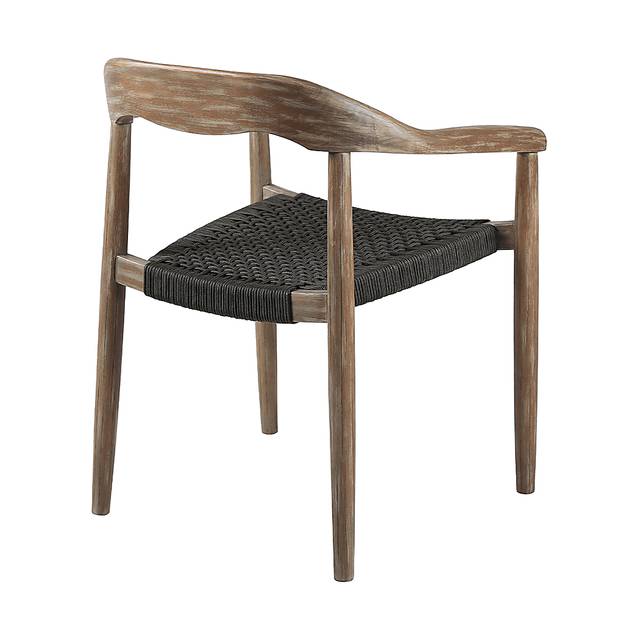 Clorelle Charcoal Outdoor Arm Chair, Set of 2 - Thumbnail - Image 3