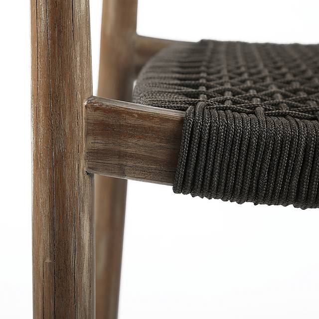 Clorelle Charcoal Outdoor Arm Chair, Set of 2 - Thumbnail - Image 6