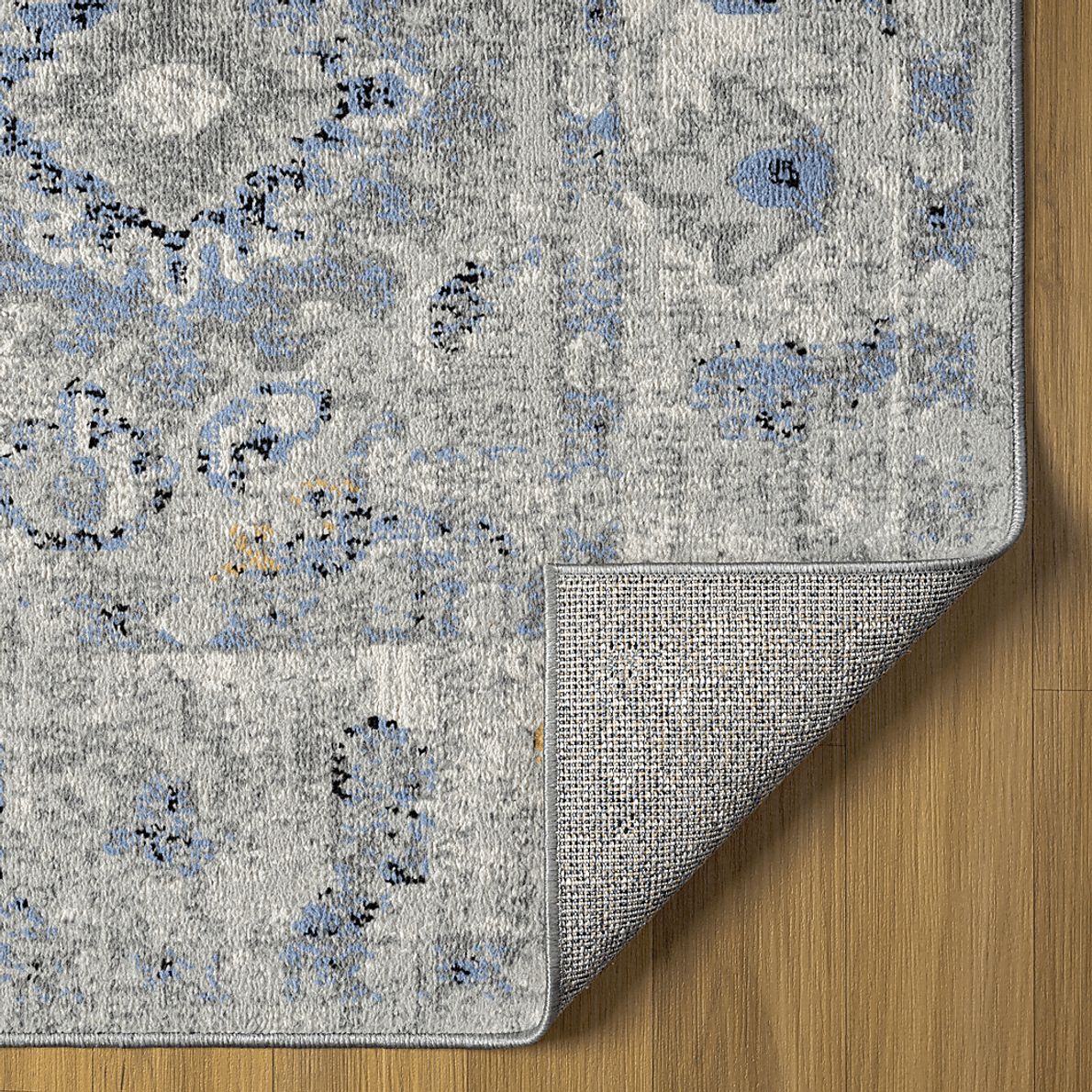 Closhire Blue 5' x 7' Rug