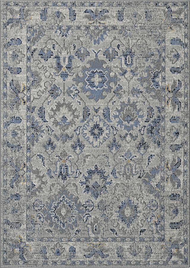 Closhire Blue 5' x 7' Rug - Thumbnail - Image 1