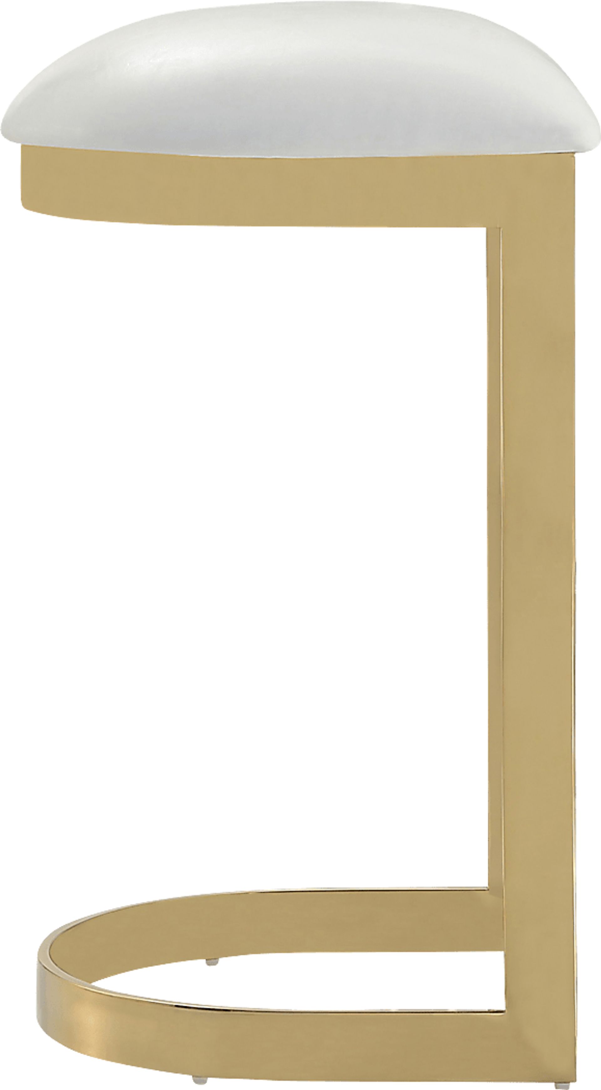 Clostermen White Barstool - Image 3