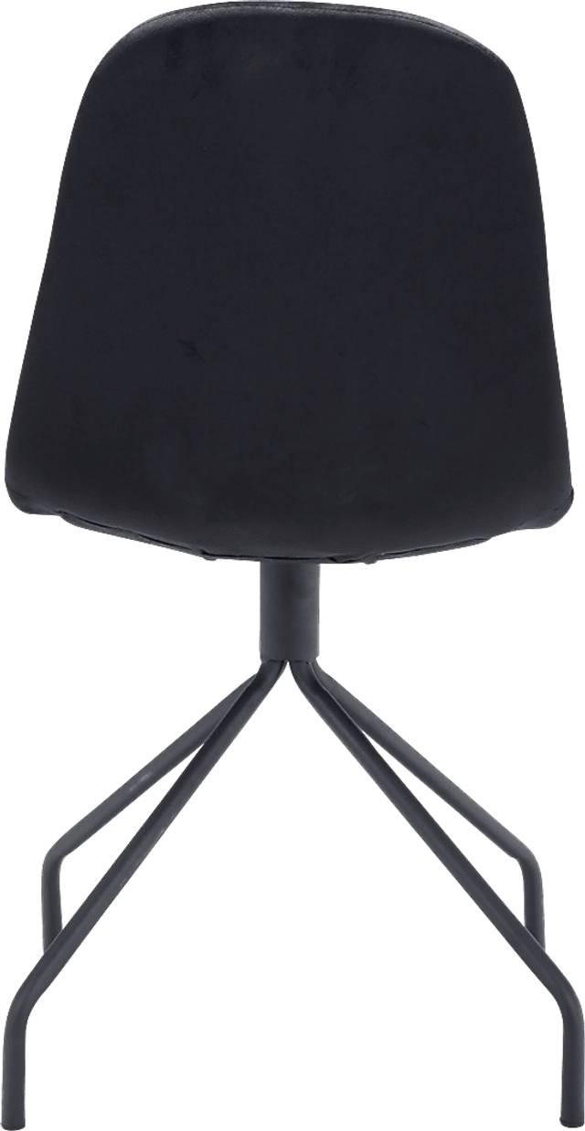 Clotilde Black Side Chair - Thumbnail - Image 4