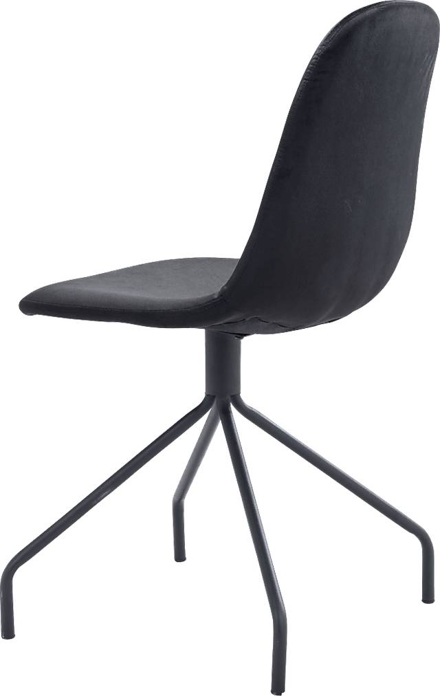 Clotilde Black Side Chair - Thumbnail - Image 5