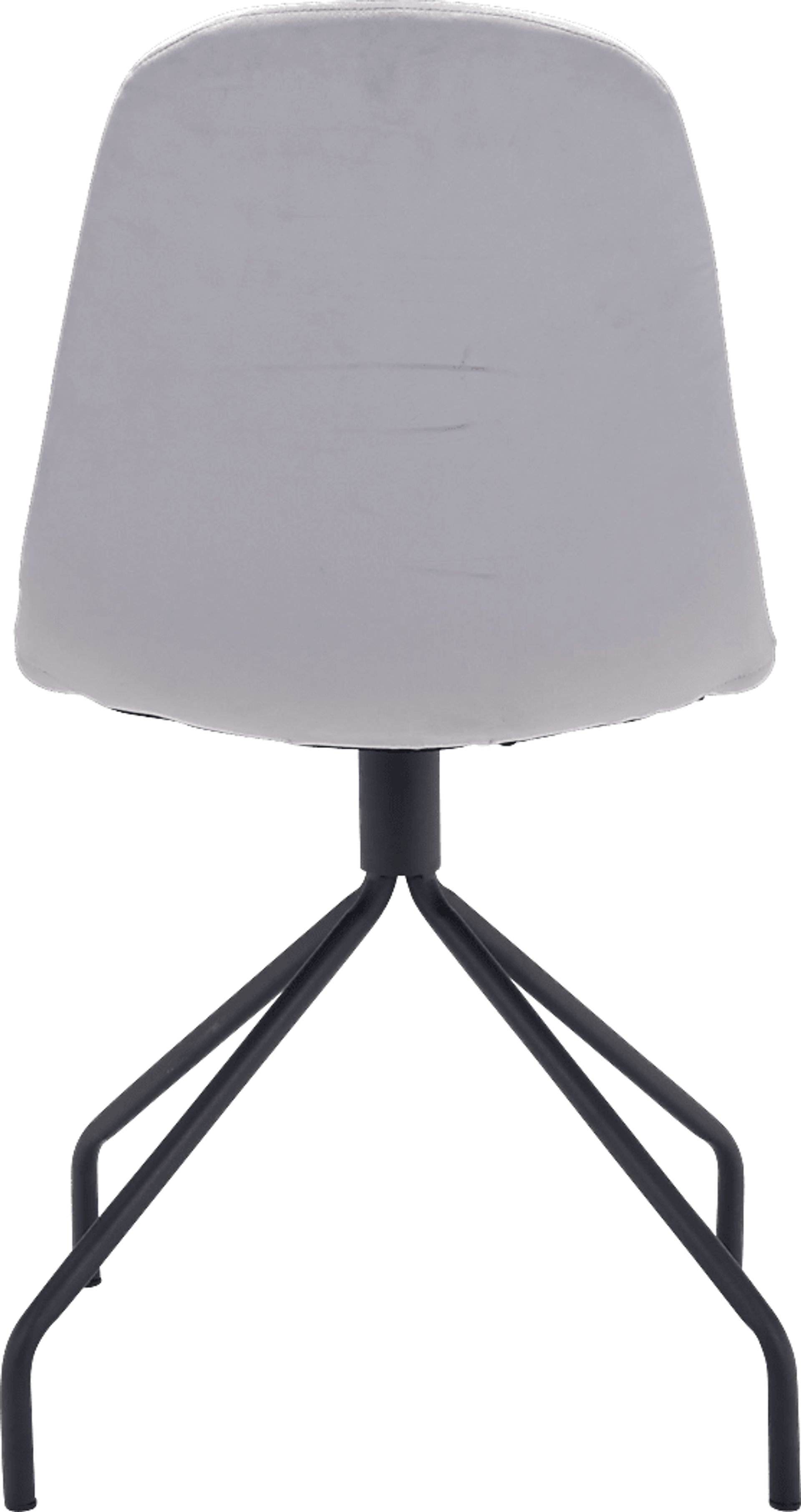 Clotilde Gray Side Chair - Image 4