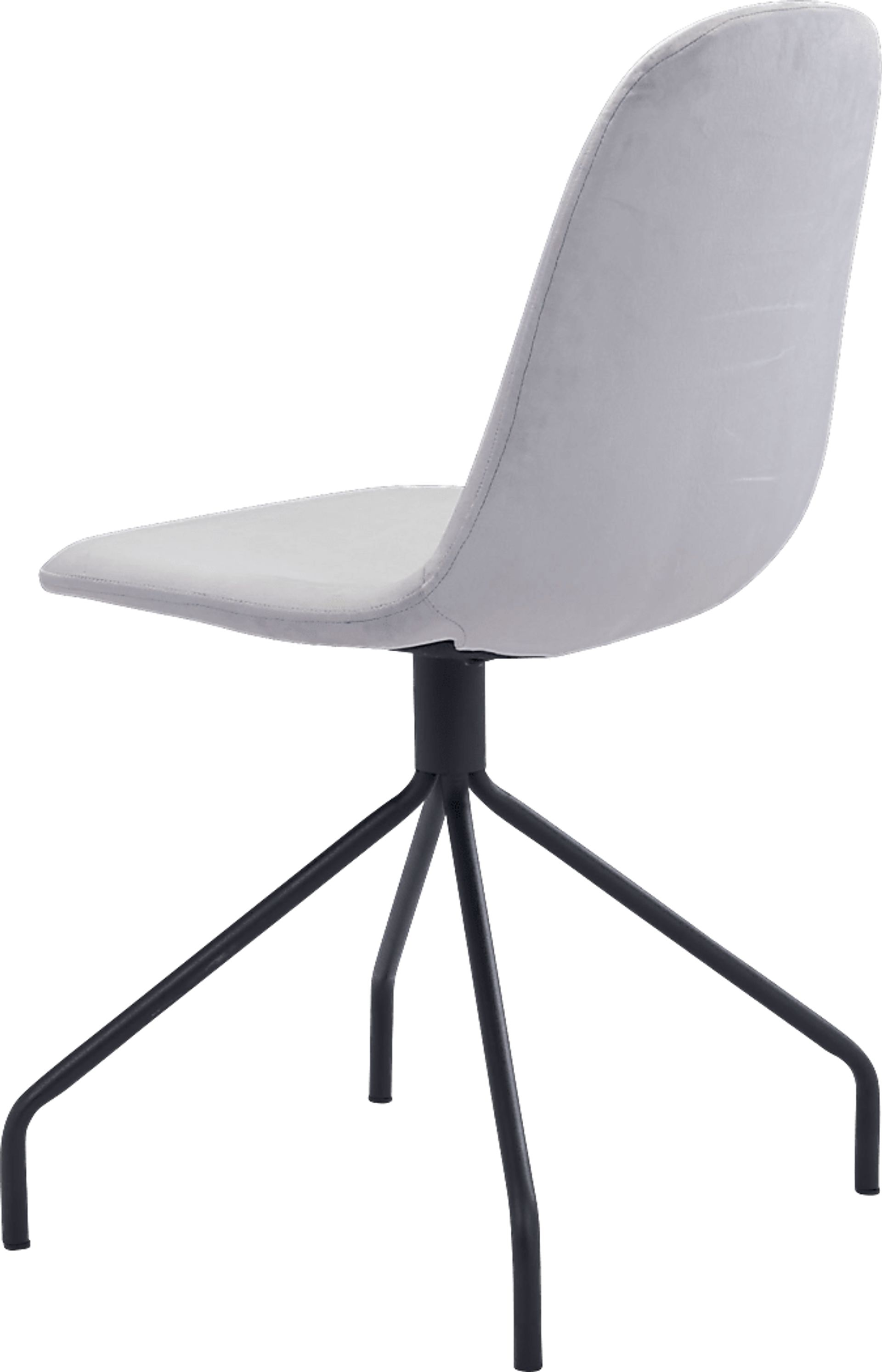 Clotilde Gray Side Chair - Image 5