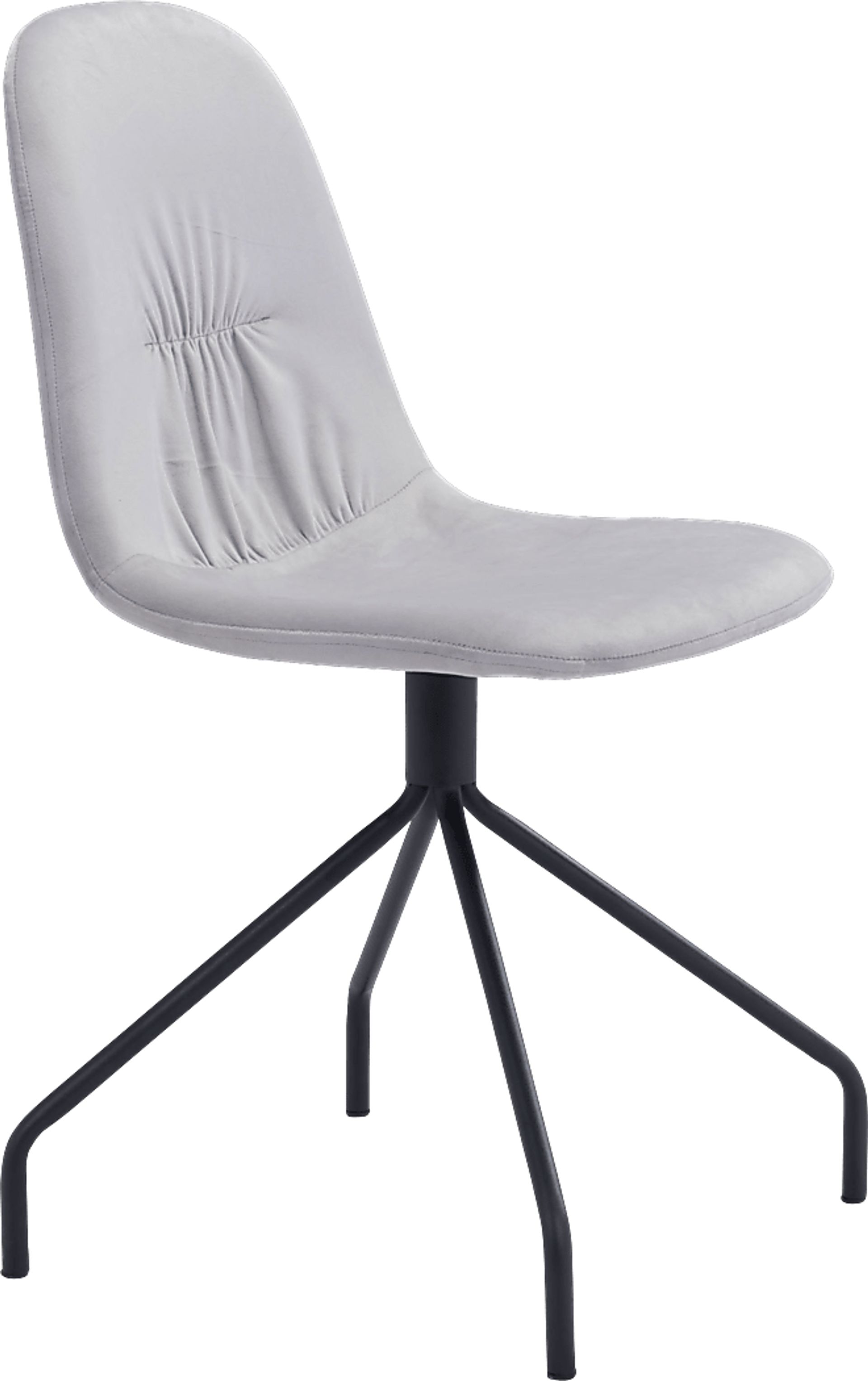 Clotilde Gray Side Chair - Image 1