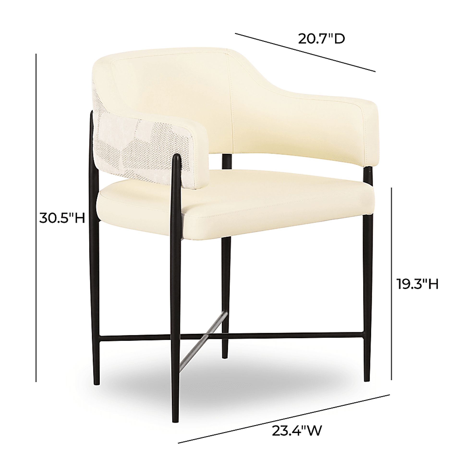 Cloudtales I Cream Arm Chair - Image 6