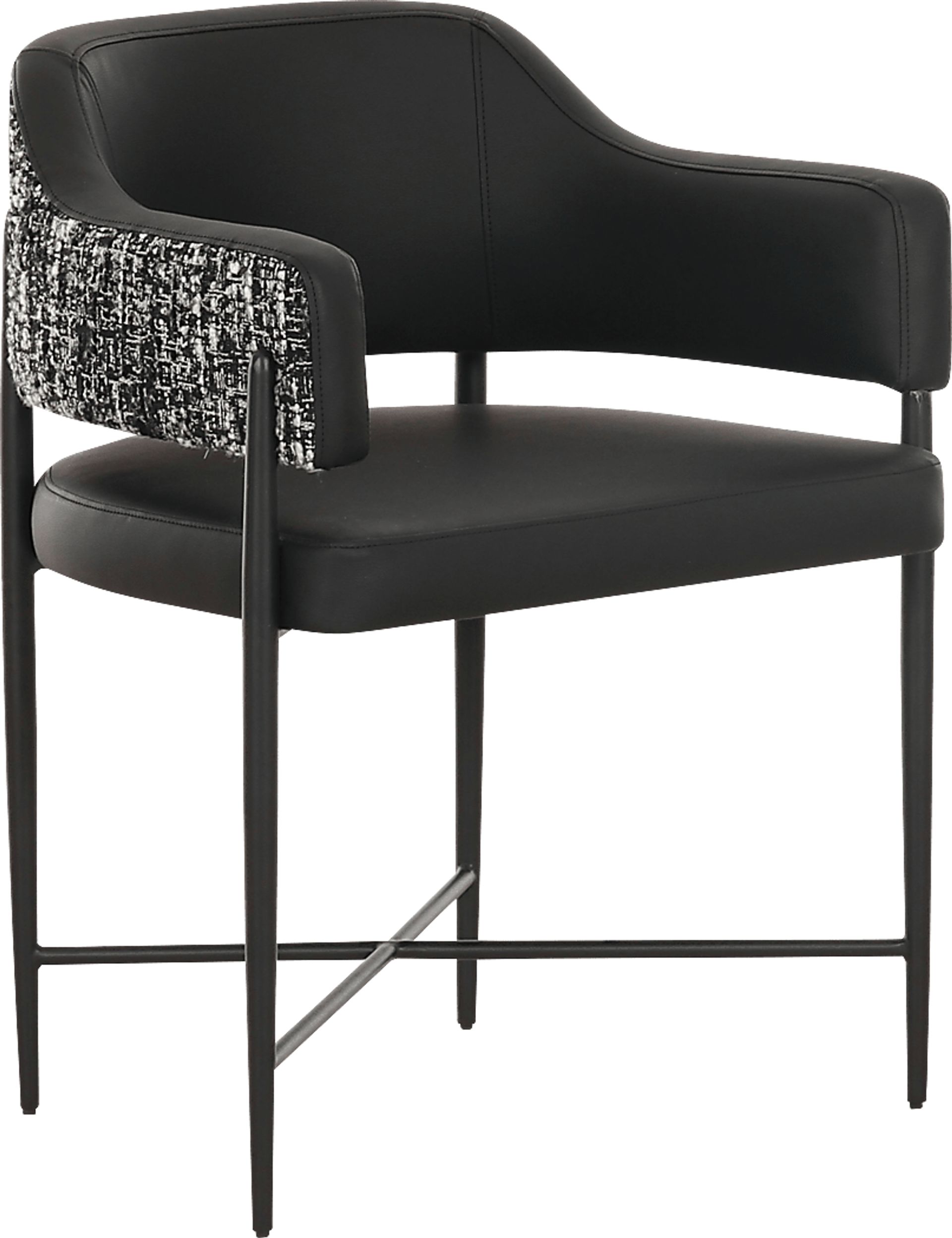 Cloudtales II Black Arm Chair - Image 1