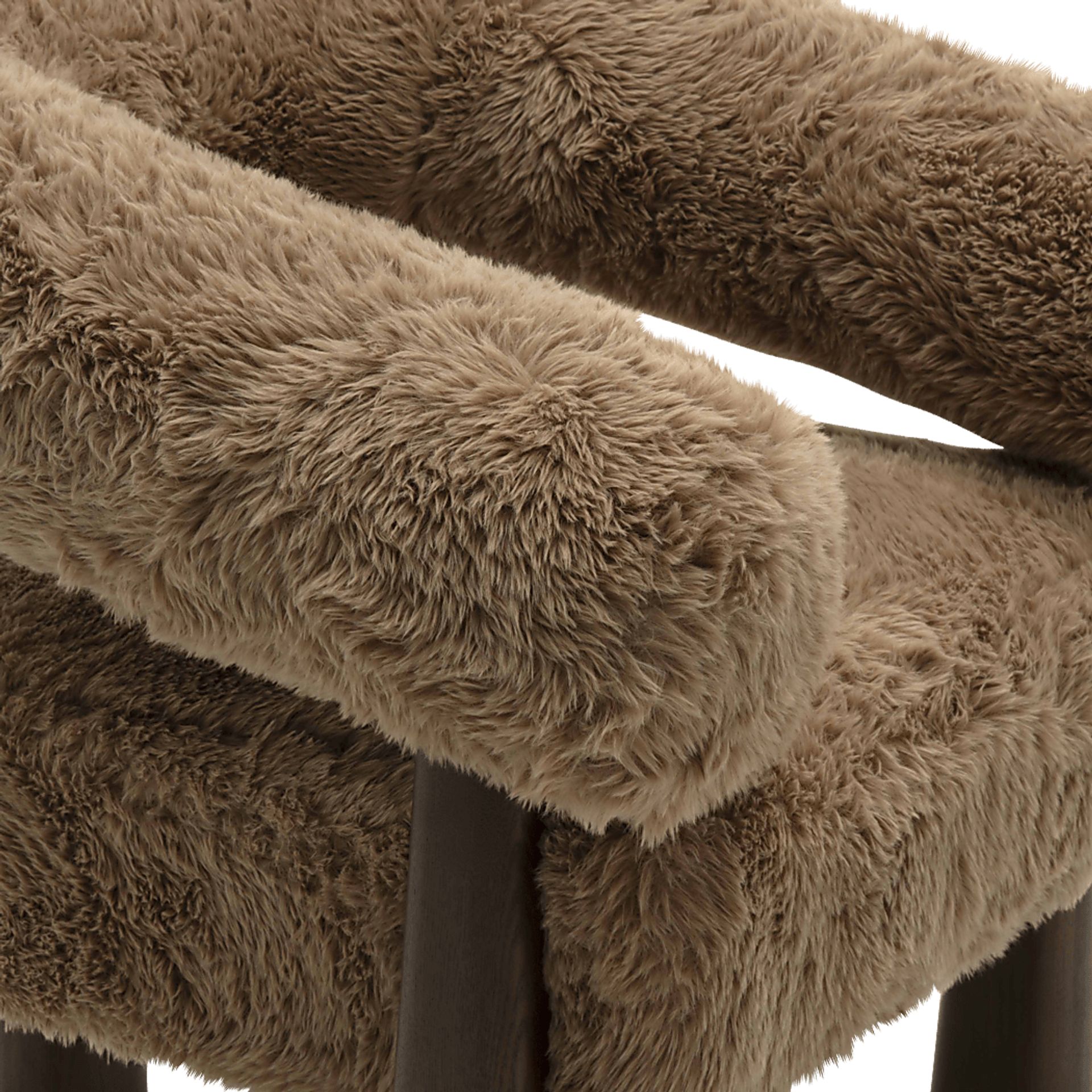 Cloudtube Taupe Accent Chair - Image 2