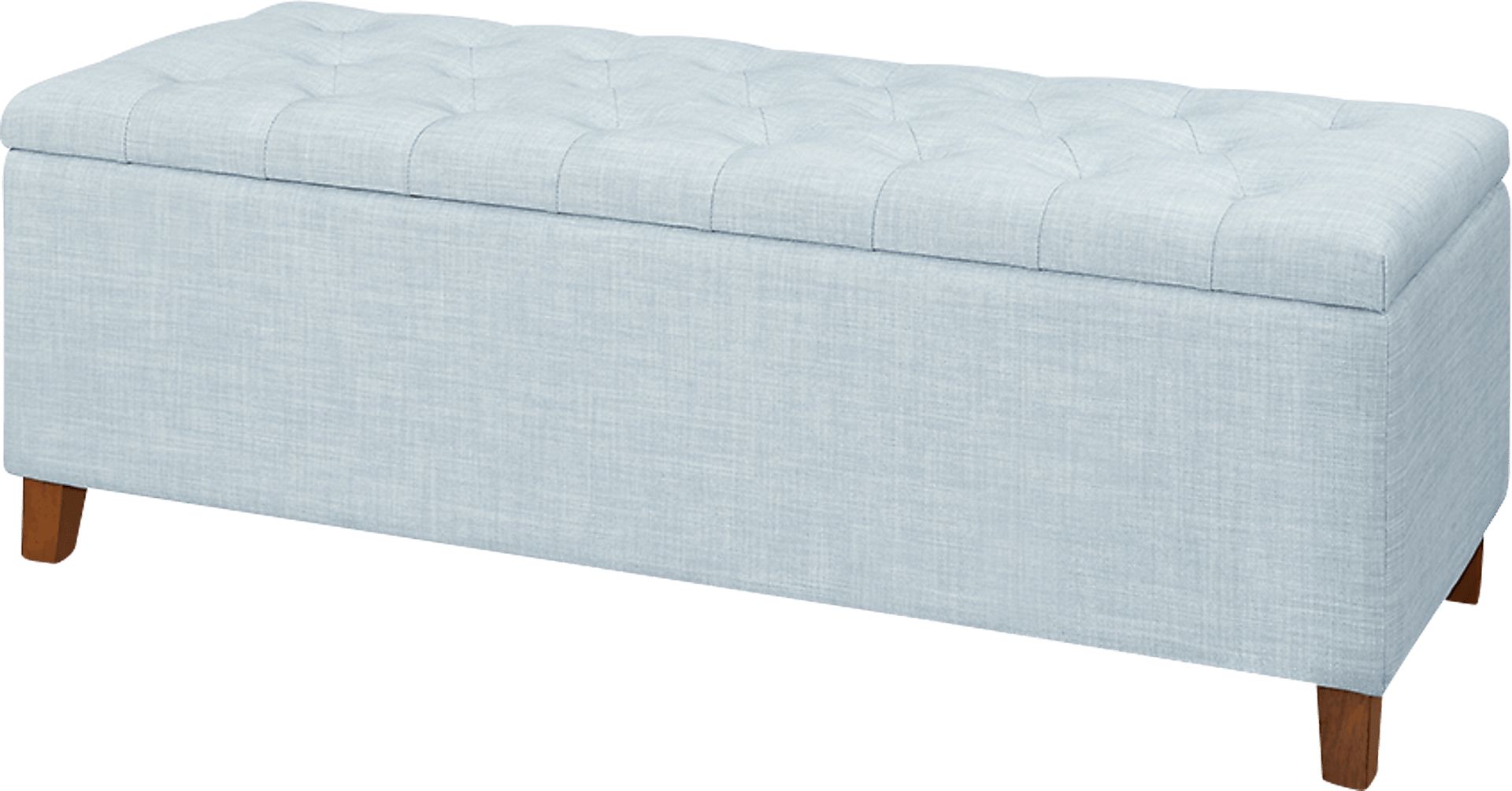 Cloudway Blue Storage Bench - Image 1