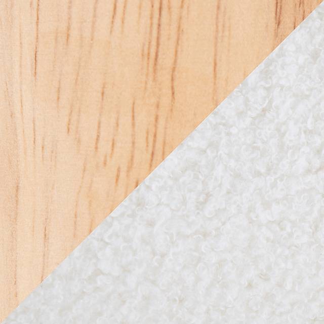 Cloueran White Accent Chair and Ottoman - Thumbnail - Image 9