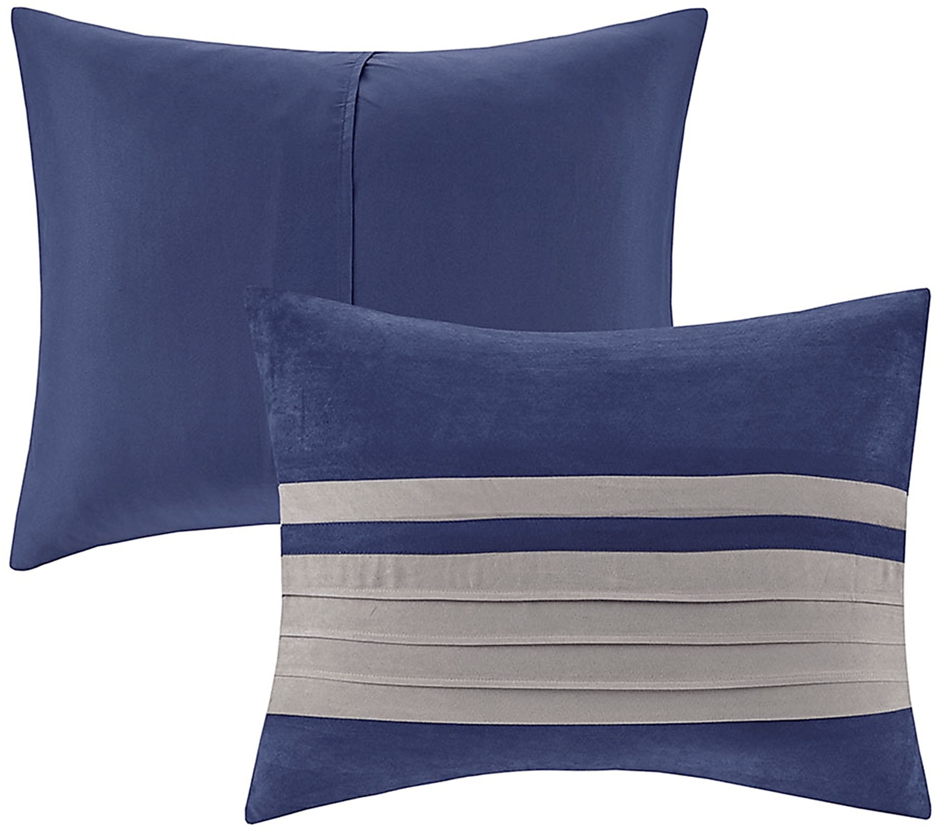 Clouet Blue 7 Pc King Comforter Set - Image 2