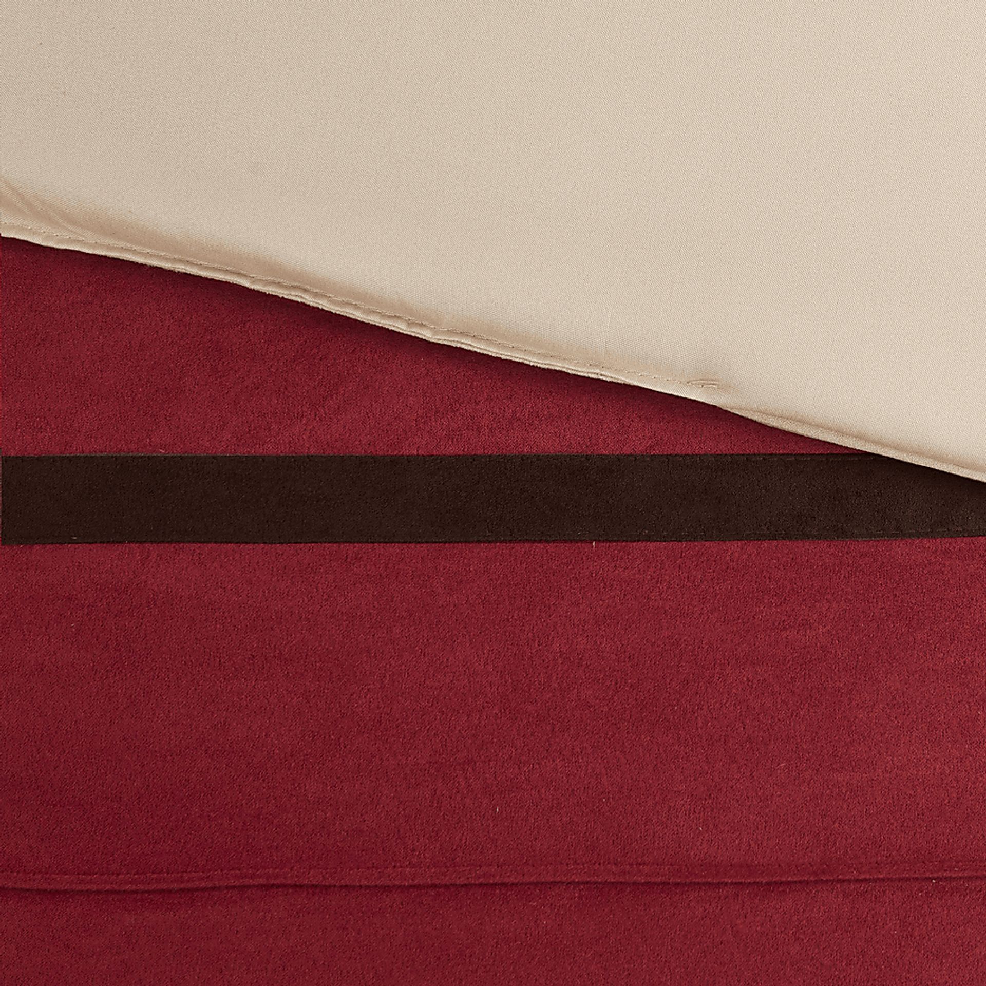 Clouet Red 7 Pc Queen Comforter Set - Image 10