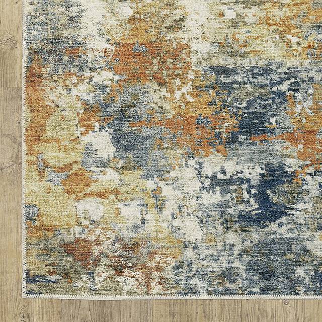 Clouston Gold 7'5 x 10' Rug - Thumbnail - Image 4