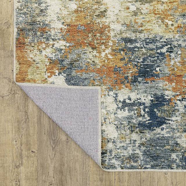 Clouston Gold 7'5 x 10' Rug - Thumbnail - Image 5