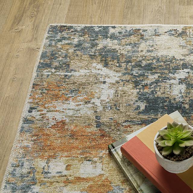 Clouston Gold 7'5 x 10' Rug - Thumbnail - Image 6