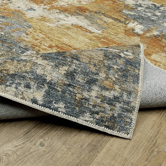 Clouston Gold 7'5 x 10' Rug - Thumbnail - Image 9