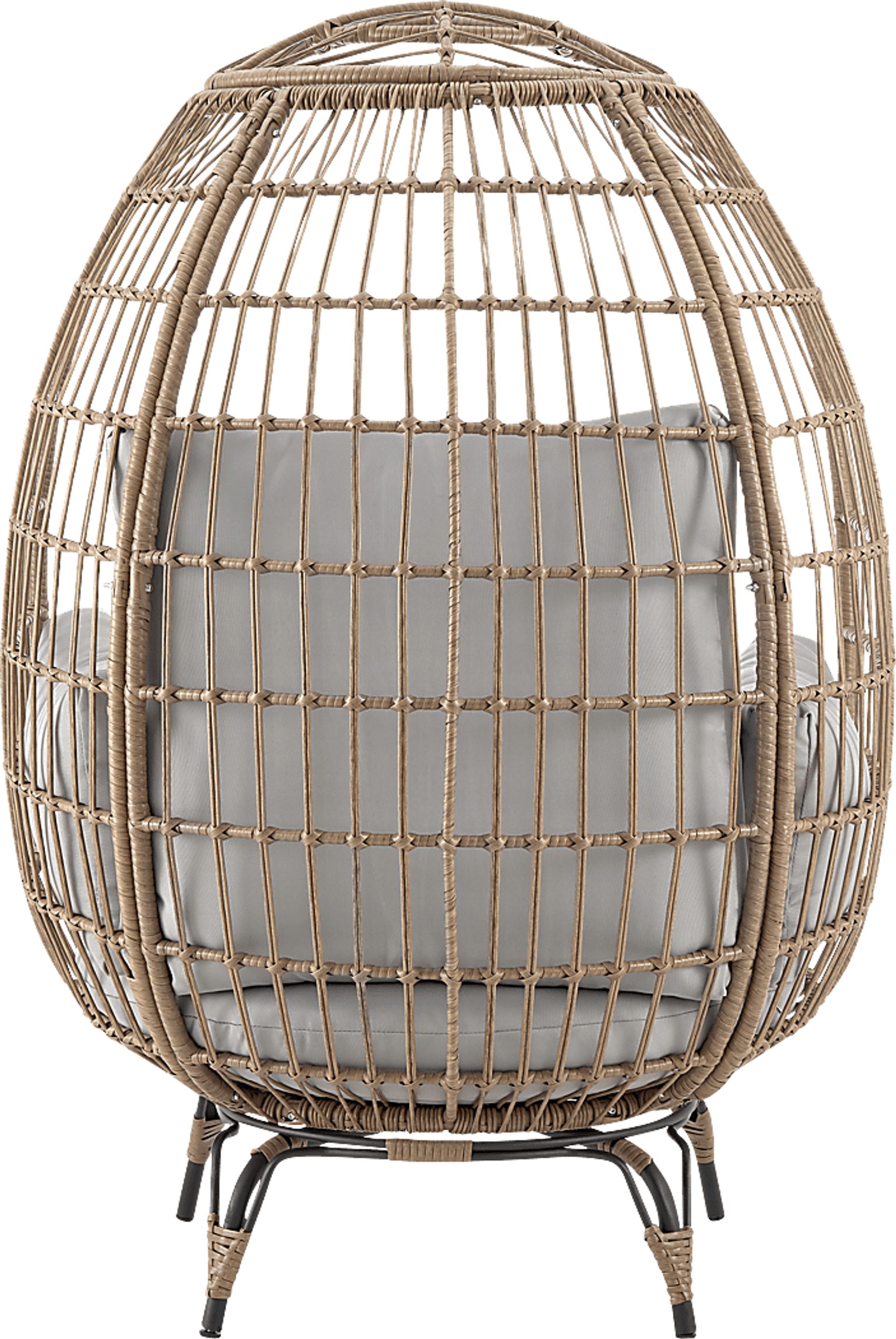 Clovehitch Gray Egg Chair - Image 6