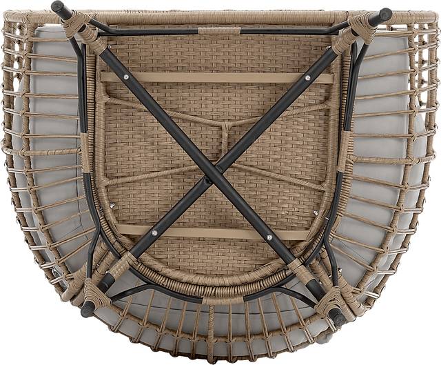 Clovehitch Gray Egg Chair - Thumbnail - Image 9