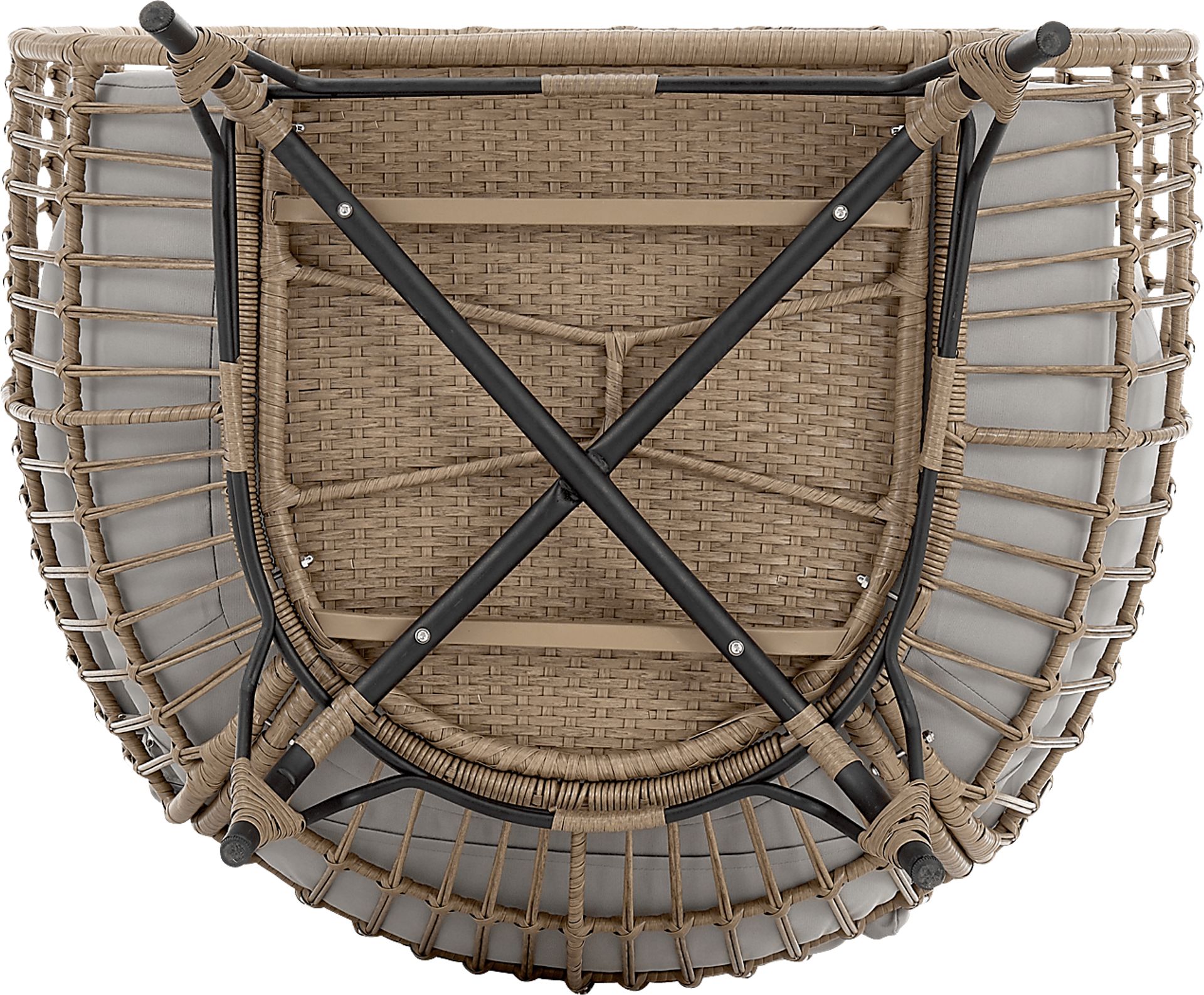 Clovehitch Gray Egg Chair - Image 9