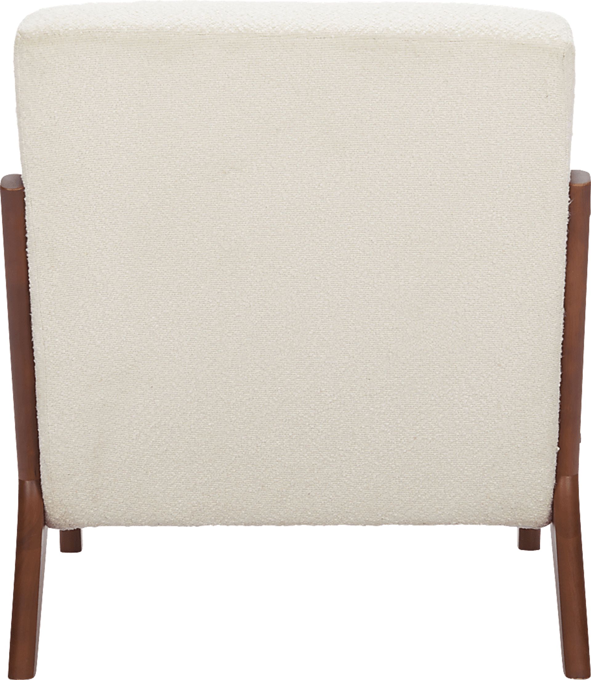 Clovelia White Accent Chair - Image 6